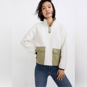 Madewell Women's Quilted Pocket Popover Jacket
